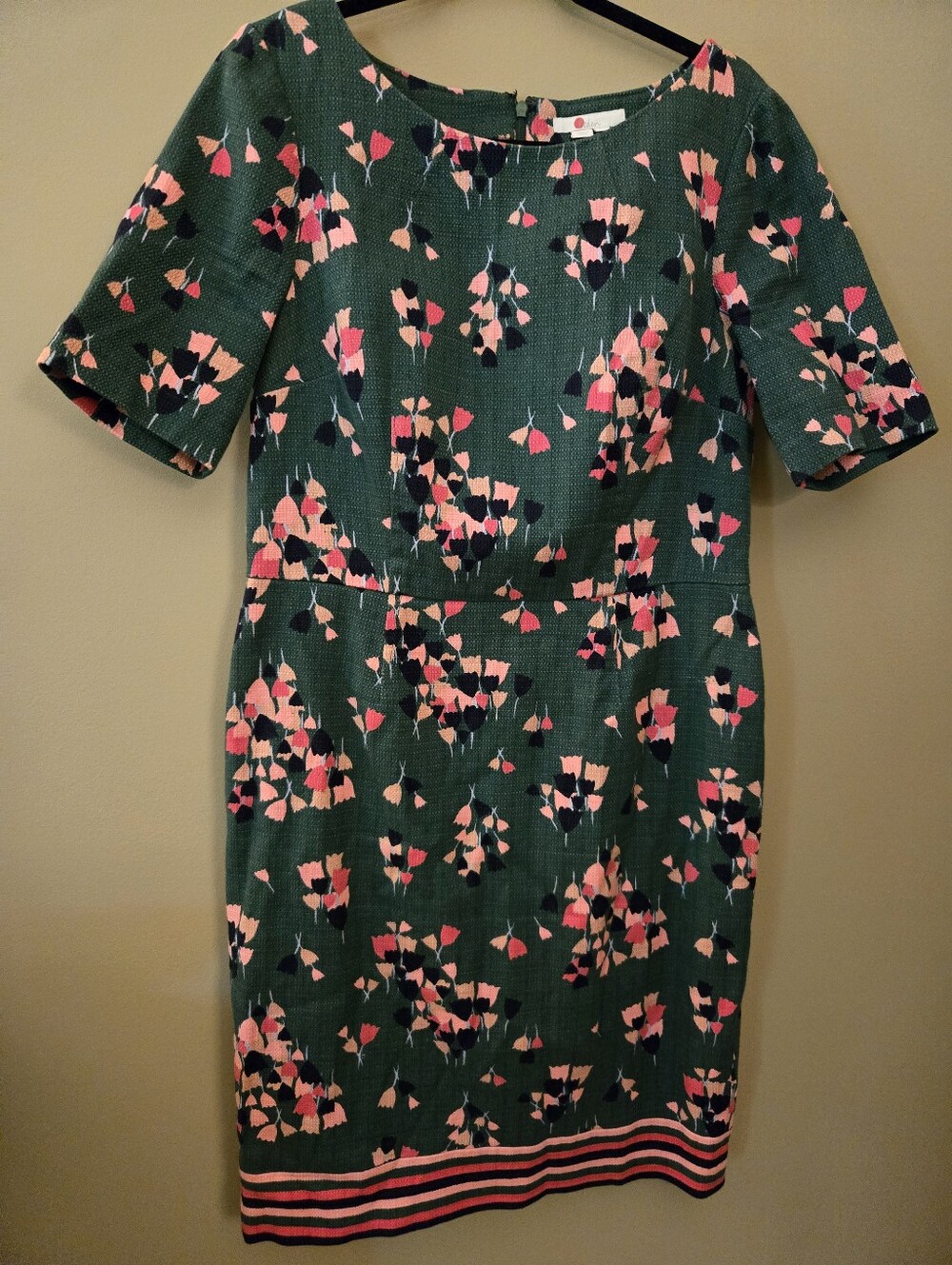 Boden Fitted Floral Dress Size 12